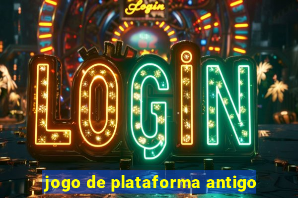 jogo de plataforma antigo